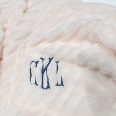 BLOOPER CLOTHING: Monogrammed Plush Robe