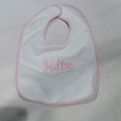 BLOOPER KIDS: Monogrammed Outline Baby Bib