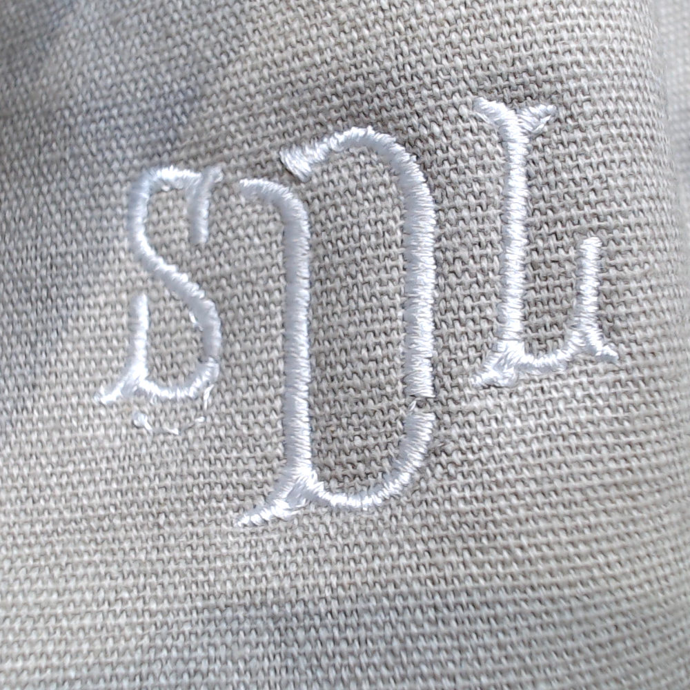 BLOOPER SHOES: Monogrammed Slip On Shoes