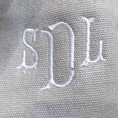 BLOOPER SHOES: Monogrammed Slip On Shoes