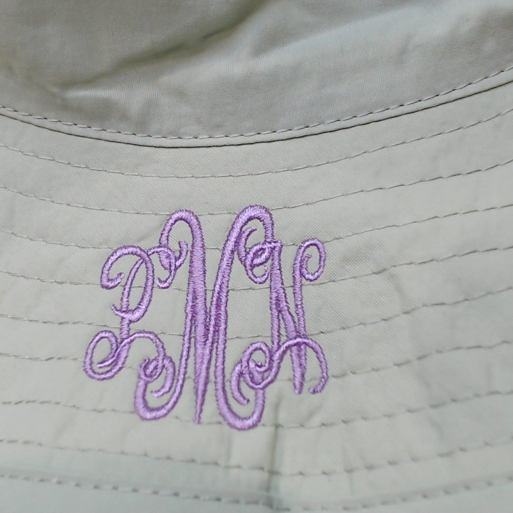 BLOOPER KIDS: Monogrammed Toddler Bucket Hat