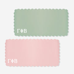 Gamma Phi Beta Desk Mat | Faux Leather Sorority Desk Accessory