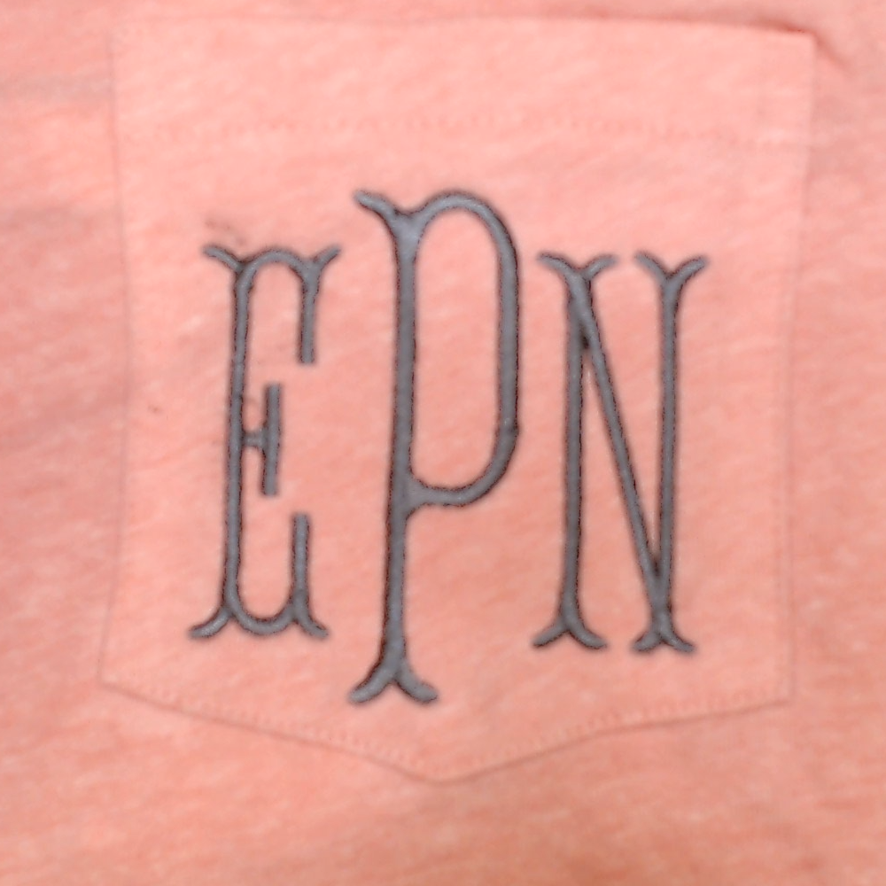 BLOOPER CLOTHING: Monogrammed Tank Top