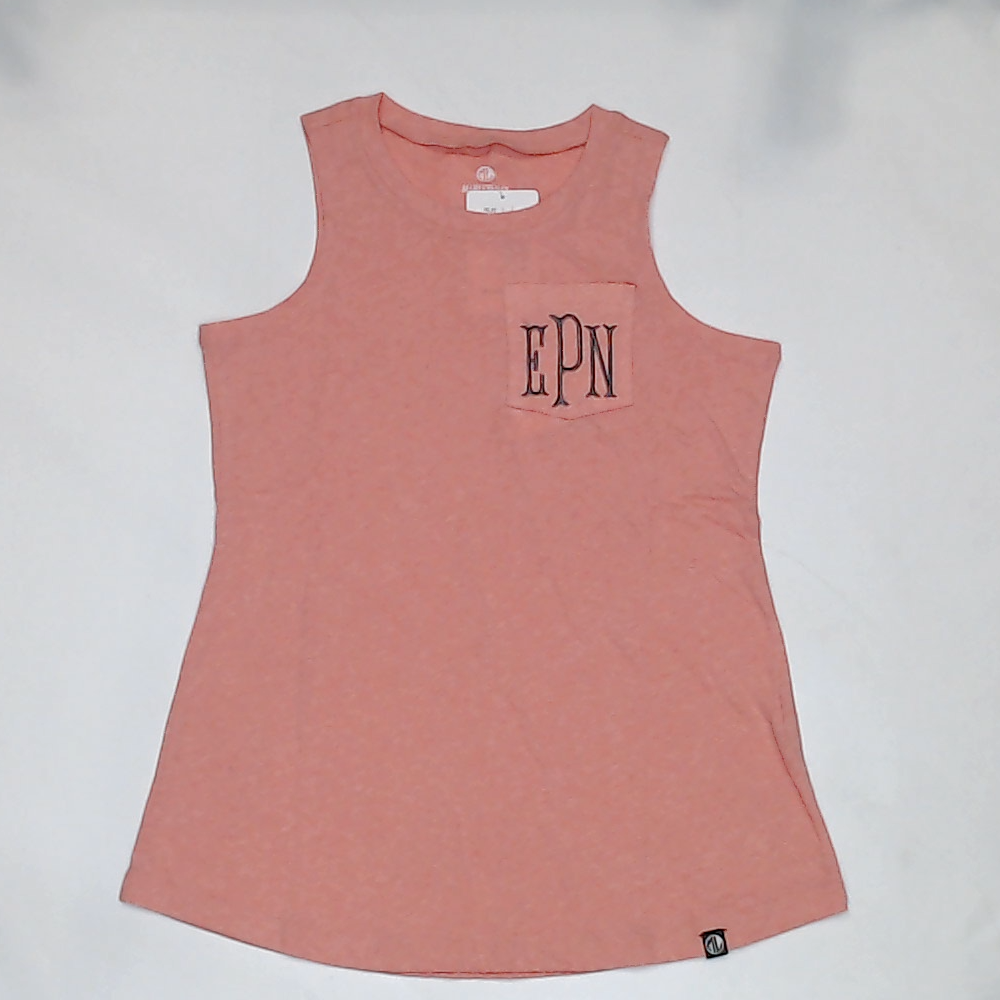 BLOOPER CLOTHING: Monogrammed Tank Top