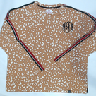 BLOOPER CLOTHING: Monogrammed Lightweight Sweatshirt