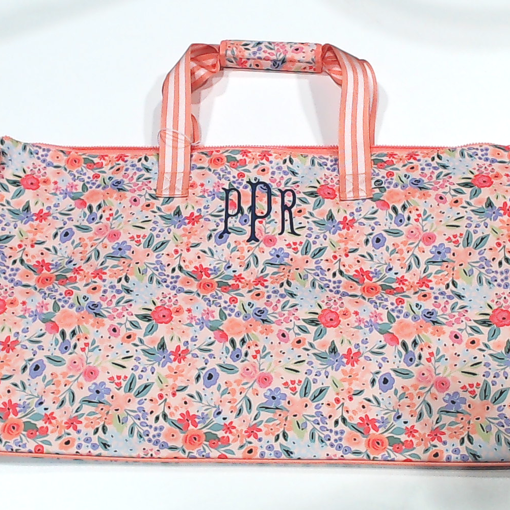 BLOOPER BAG: Monogrammed Weekend Bag
