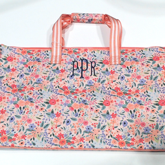 BLOOPER BAG: Monogrammed Weekend Bag