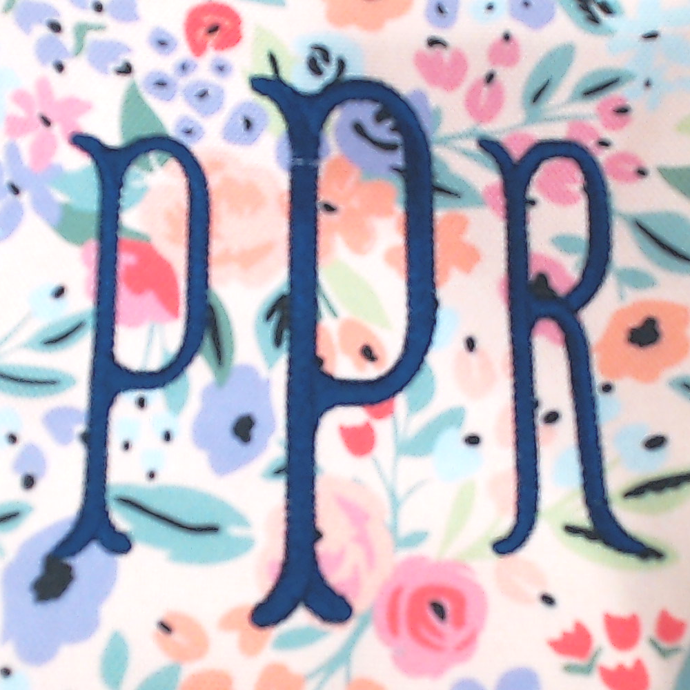BLOOPER BAG: Monogrammed Weekend Bag