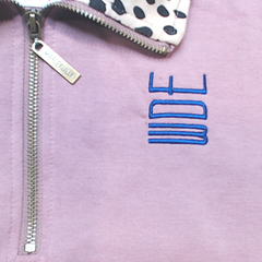 BLOOPER CLOTHING: Monogrammed Quarter Zip Sweatshirt
