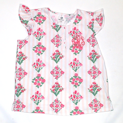 BLOOPER CLOTHING: Monogrammed Ruffle Top