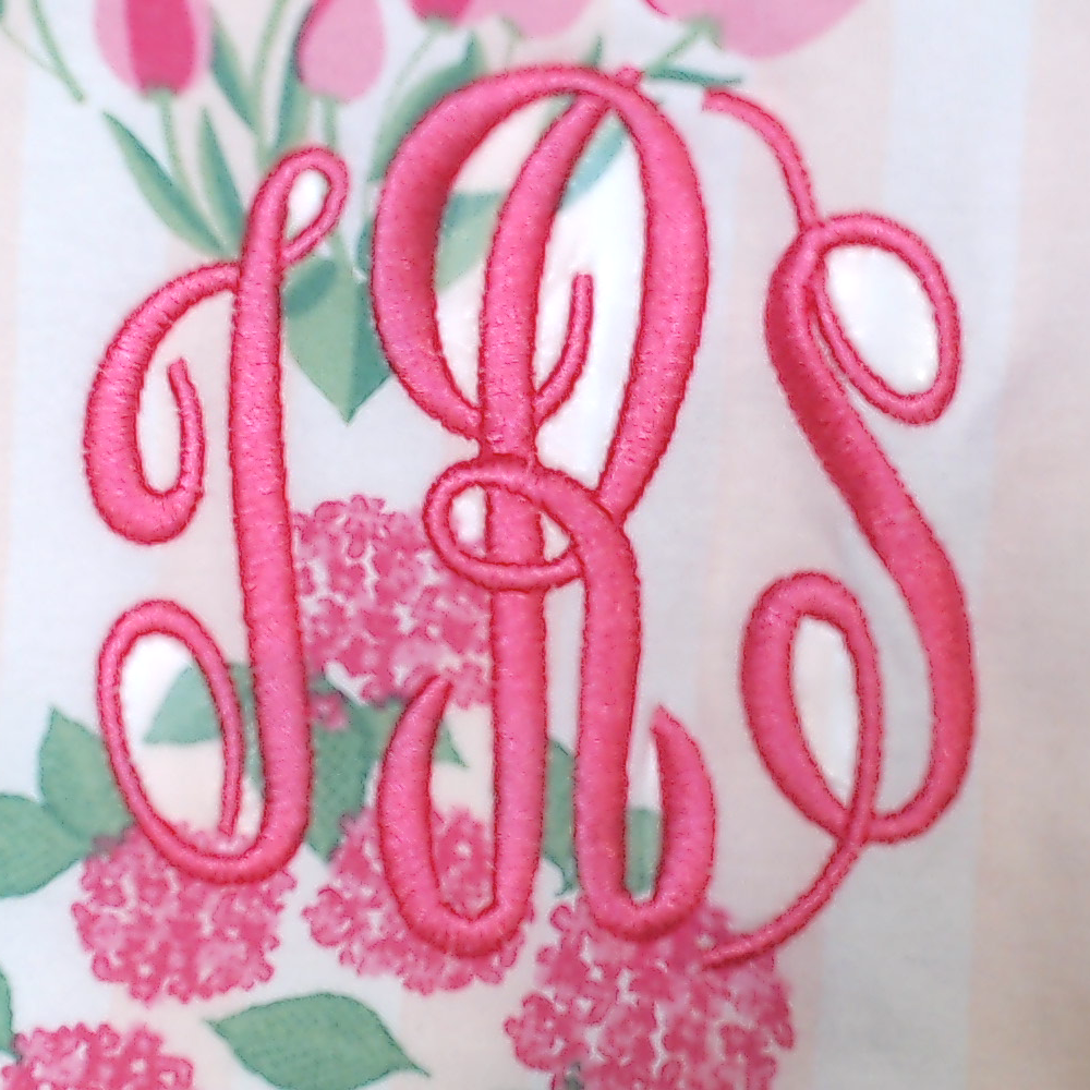 BLOOPER CLOTHING: Monogrammed Ruffle Top
