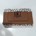 BLOOPER ACCESSORY: Monogrammed Phone Wallet Wristlet