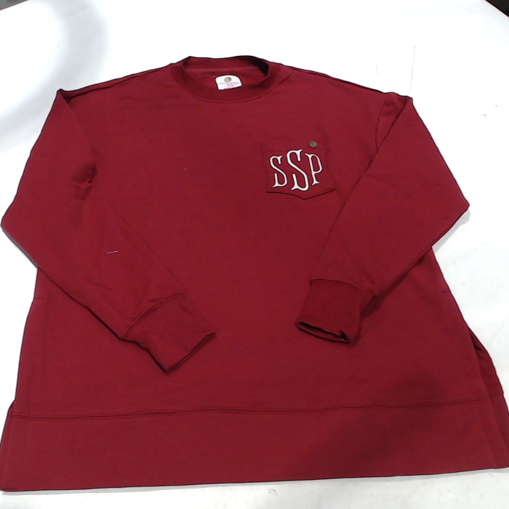 BLOOPER CLOTHING: Monogrammed Crewneck Sweatshirt