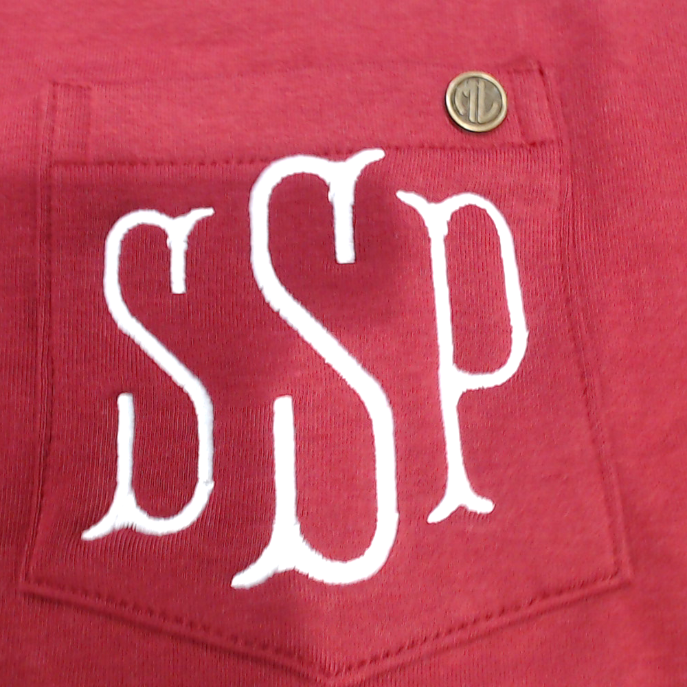 BLOOPER CLOTHING: Monogrammed Crewneck Sweatshirt