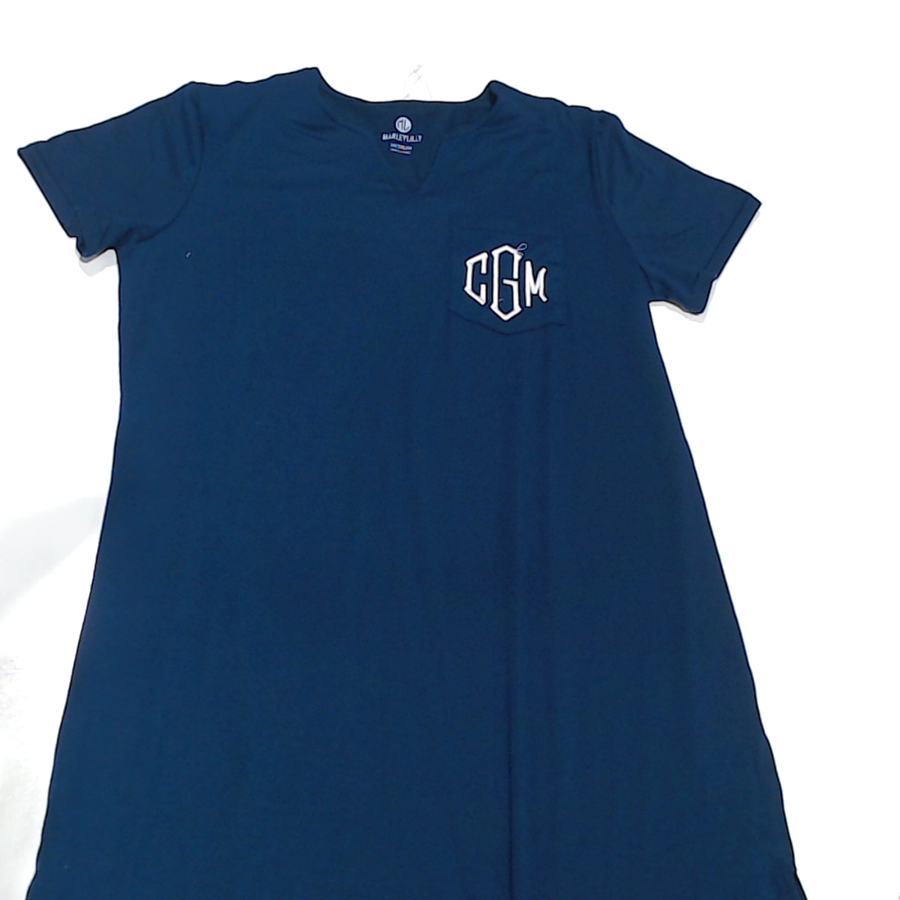 BLOOPER CLOTHING: Monogrammed Tank Midi Dress