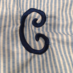 BLOOPER SWIM: Monogrammed Ruched Tankini
