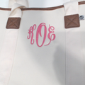 BLOOPER BAG: Monogrammed Rolling Tote