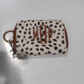 BLOOPER ACCESSORY: Monogrammed Keychain Wallet