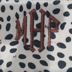 BLOOPER ACCESSORY: Monogrammed Keychain Wallet