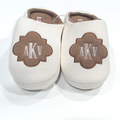 BLOOPER SHOES: Monogrammed Slippers