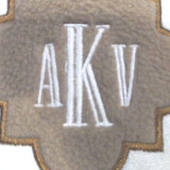 BLOOPER SHOES: Monogrammed Slippers