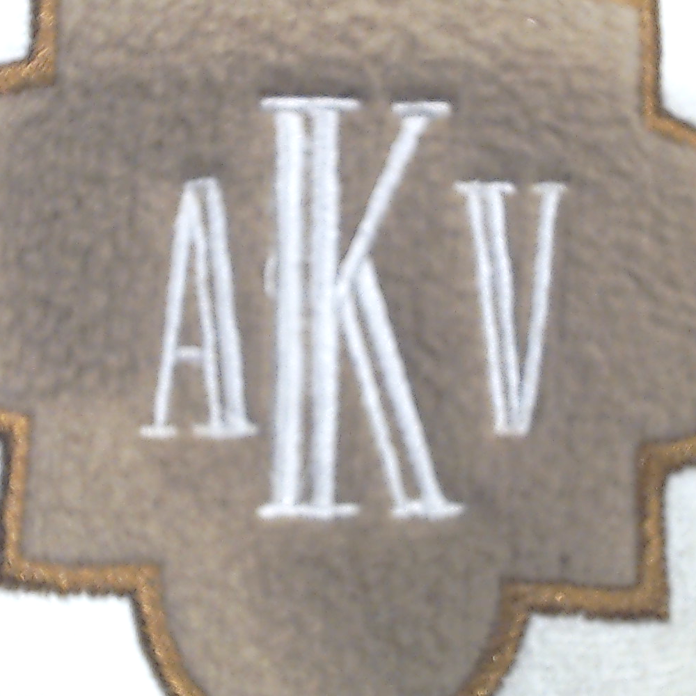 BLOOPER SHOES: Monogrammed Slippers