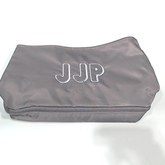 BLOOPER BAG: Monogrammed Double Layer Makeup Bag