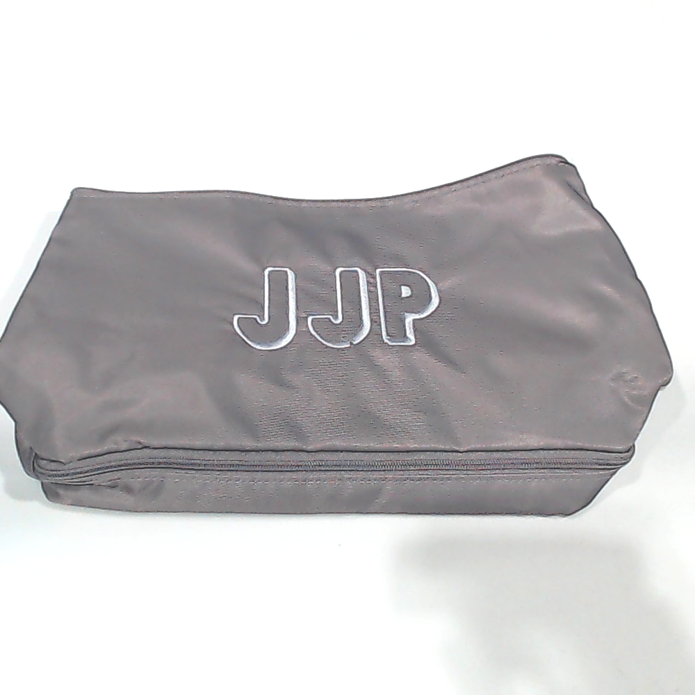 BLOOPER BAG: Monogrammed Double Layer Makeup Bag