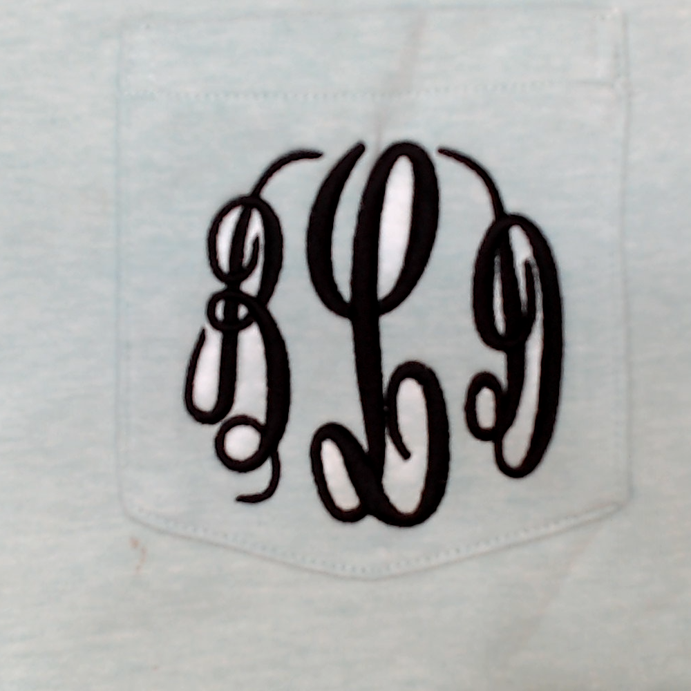 BLOOPER CLOTHING: Monogrammed T-Shirt Dress