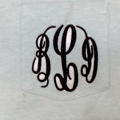 BLOOPER CLOTHING: Monogrammed T-Shirt Dress
