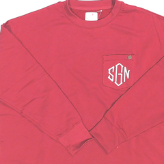 BLOOPER CLOTHING: Monogrammed Crewneck Sweatshirt