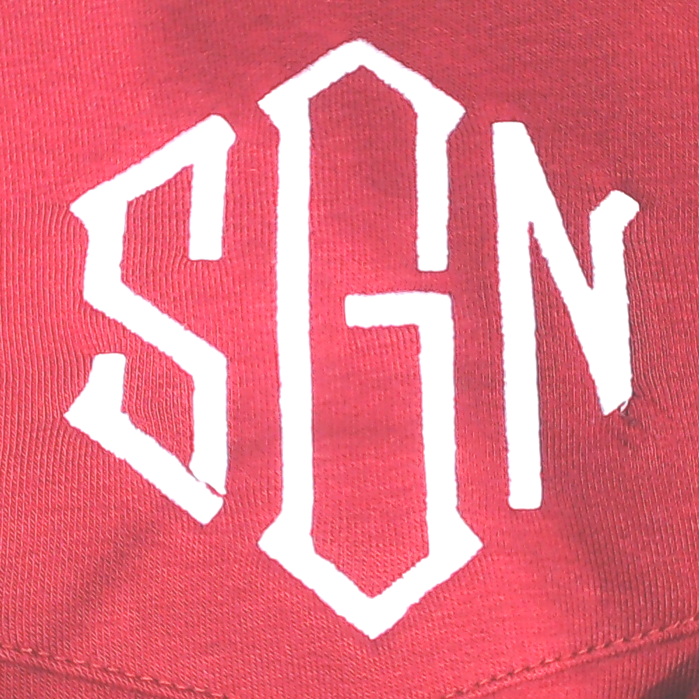 BLOOPER CLOTHING: Monogrammed Crewneck Sweatshirt