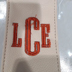 BLOOPER BAG: Monogrammed Clear Stadium Crossbody Bag