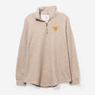 West Virginia Mountaineers Heathered Fleece Pullover | Tan