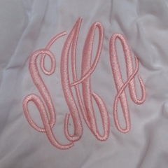 BLOOPER KIDS: Monogrammed White Eyelet Baby Bloomers