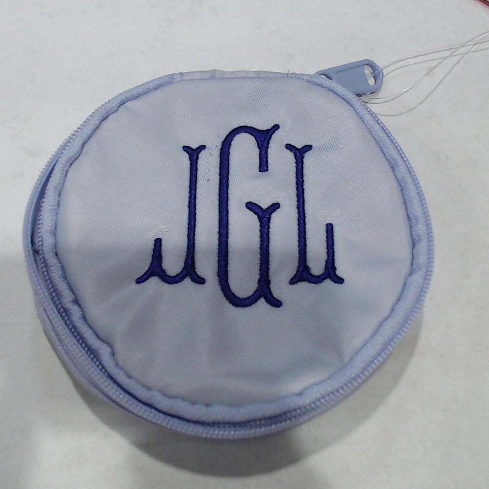 BLOOPER ACCESSORY: Monogrammed Travel Jewelry Case