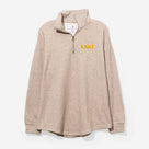 LSU Tigers Heathered Fleece Pullover | Tan