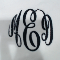BLOOPER CLOTHING: Monogrammed Quarter Zip Sweatshirt