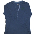 BLOOPER CLOTHING: Monogrammed Henley
