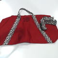 BLOOPER BAG: Monogrammed Weekend Bag