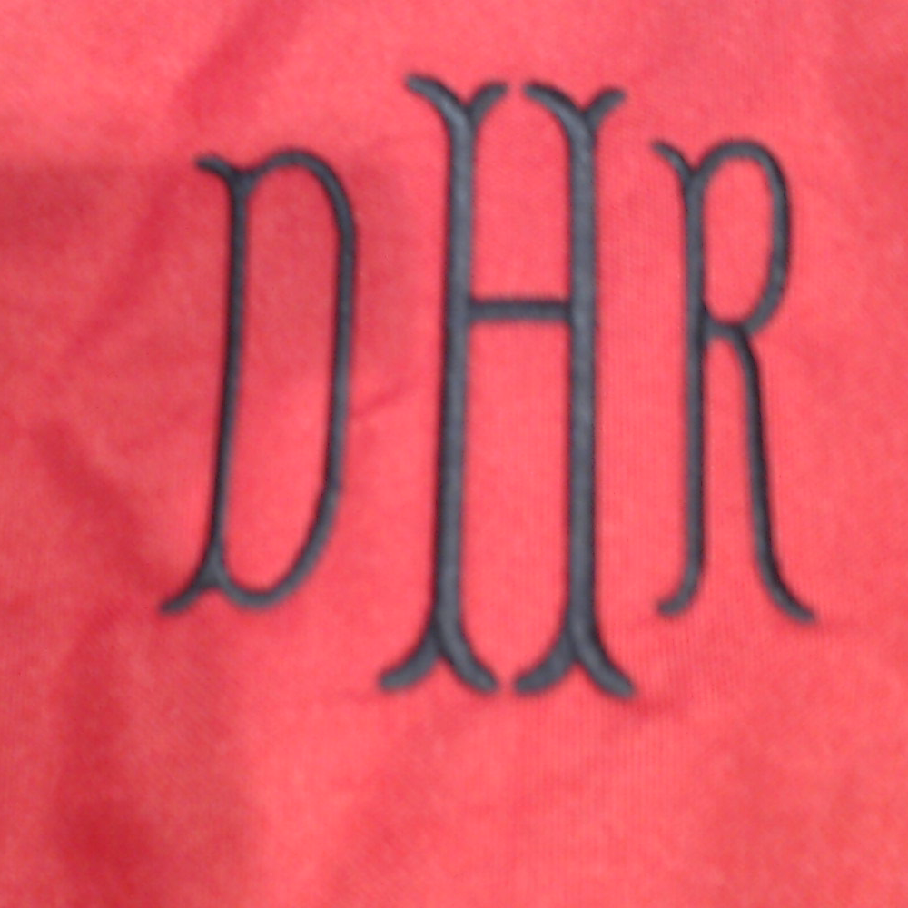 BLOOPER BAG: Monogrammed Weekend Bag
