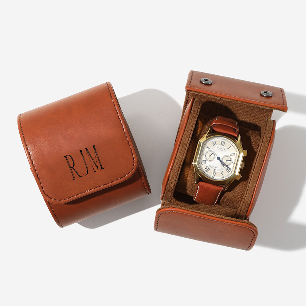 Personalized Travel Watch Roll