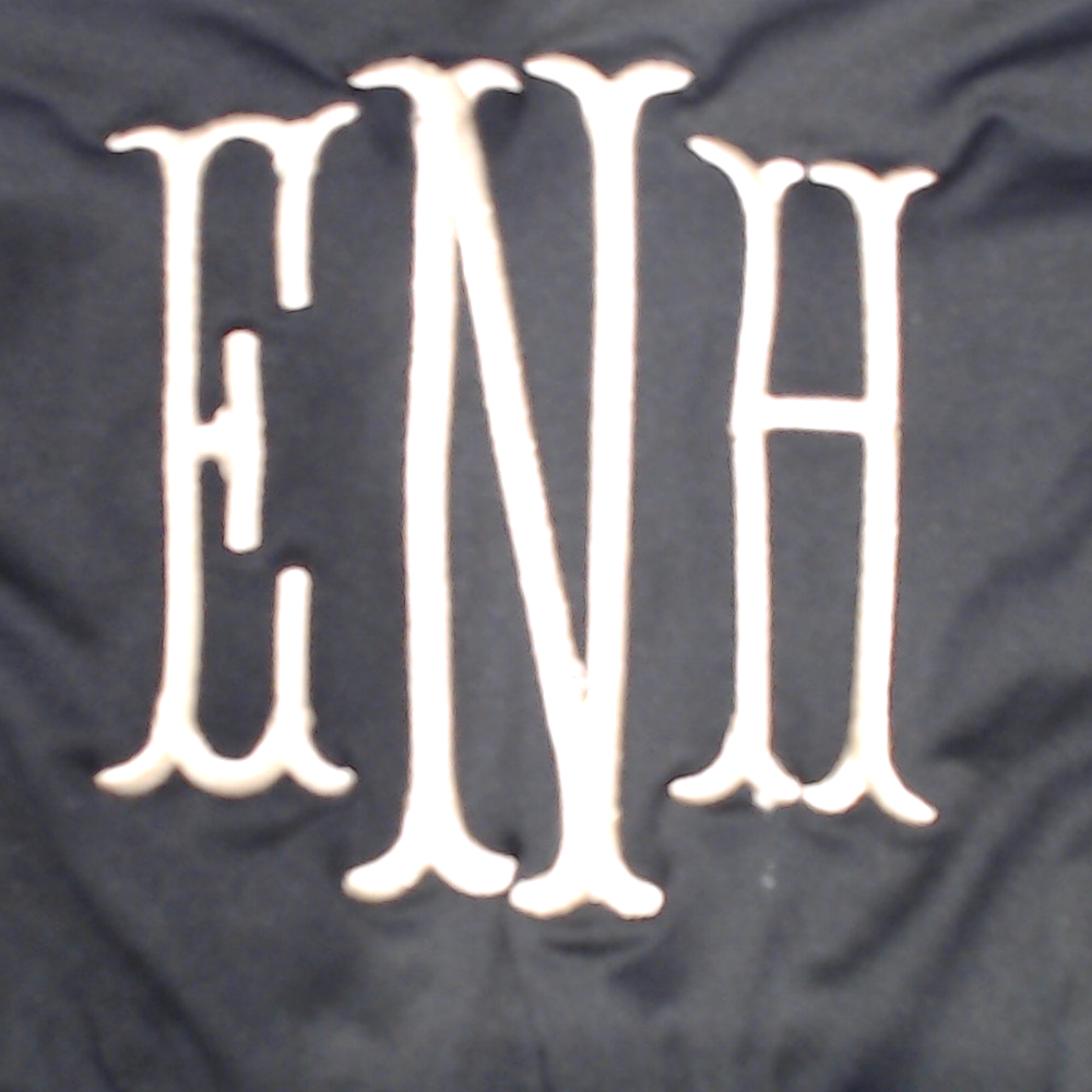 BLOOPER SWIM: Monogrammed Beach Cover Up