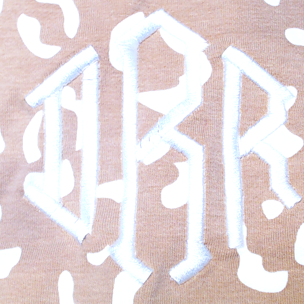 BLOOPER KIDS: Monogrammed Kids Striped Sleeve Shirt