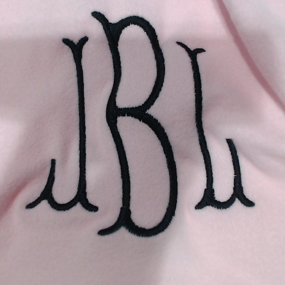 BLOOPER CLOTHING: Monogrammed Sequin Teacher Sweatshirt