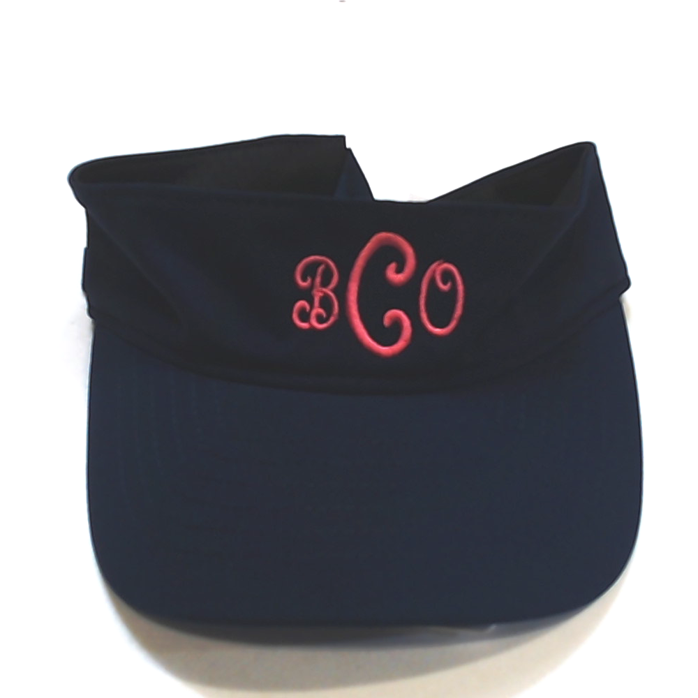 BLOOPER KIDS: Monogrammed Girls Visor