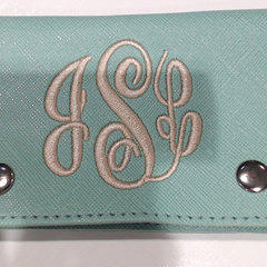 BLOOPER ACCESSORY: Monogrammed Card Holder
