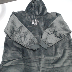 BLOOPER CLOTHING: Monogrammed Blanket Hoodie