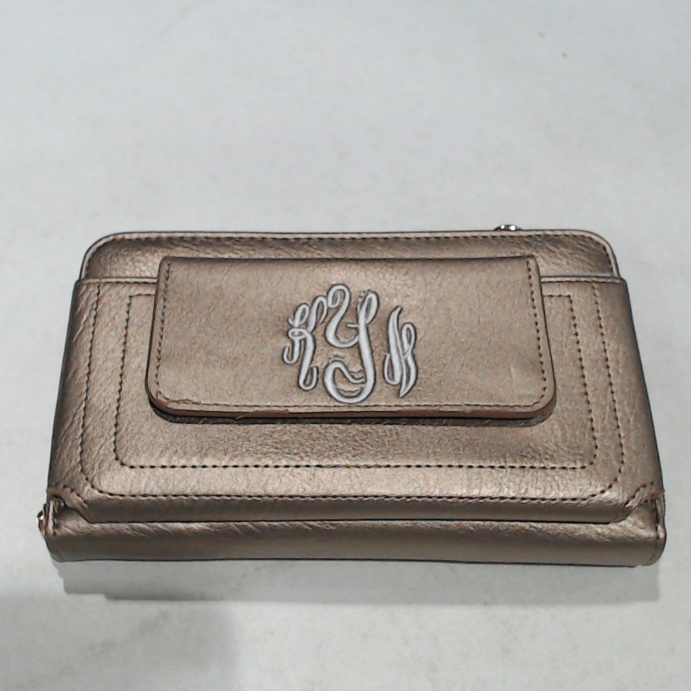 BLOOPER ACCESSORY: Monogrammed Phone Wallet Wristlet