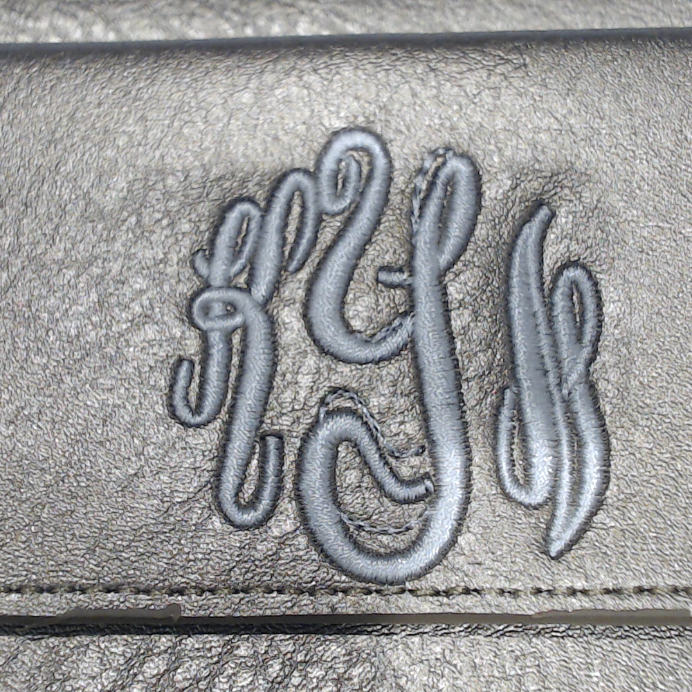 BLOOPER ACCESSORY: Monogrammed Phone Wallet Wristlet